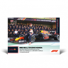 kartička Formule 1 Topps Now 2021 85 Max Verstappen Red Bull