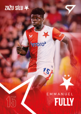 2025-26 SportZoo SK Slavia Praha 5 Emmanuel Fully