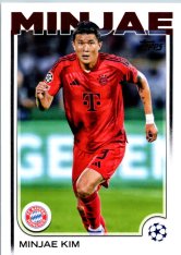 fotbalová kartička 2024-25 Topps UEFA Club Competitions Flagship 55 Minjae Kim FC Bayern Munchen