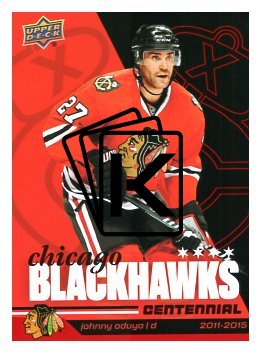 2025-26 Upper Deck Centennial Chicago Blackhawks 88 Johnny Oduya
