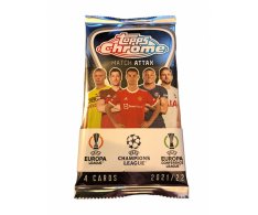 2021-22 Topps Chrome Match Attax Champions League Hobby Balíček