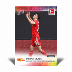 Fotbalová kartička Topps Now Bundesliga 169 Petar Musa Union Berlin
