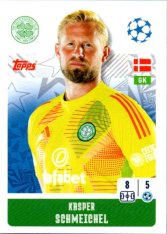 2024-25 Topps Champions League 138 Kasper Schmeichel (Celtic FC)