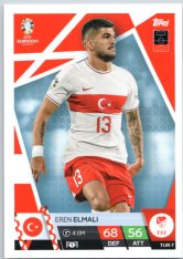 fotbalová karta Topps Match Attax EURO 2024 TUR7 Eren Elmalı (Turkey)