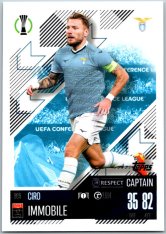 fotbalová kartička 2024-25 Topps Match Attax UEFA Club Competitions 369 Ciro Immobile (SS Lazio)  -  Captain