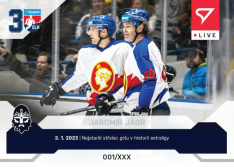 Hokejová kartička SportZoo 2022-23 Live L-061 Jaromír Jágr HC Rytíři Kladno /301