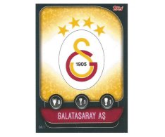 Fotbalová kartička 2019-2020 Topps Match Attax Champions League znak Galatasaray AS GAL1