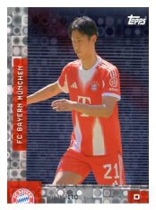 fotbalová kartička 2025-26 Topps Team set FC Bayern Munchen FT-5 Hiroki Ito Halo