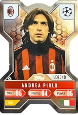 Fotbalová kartička 2024-25 Topps Match Attax EXTRA UEFA Chrome X 9 Andrea Pirlo (AC Milan)