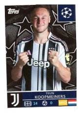 2025-26 Topps Champions League Juventus 248 Teun Koopmeiners