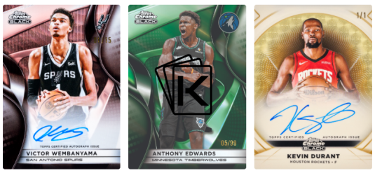 2025-26 Topps Chrome Black  Basketball Hobby Box