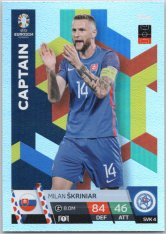 fotbalová karta Topps Match Attax EURO 2024 SVK4 Milan Škriniar (Slovakia)  -  Captain