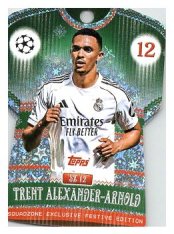 fotbalová kartička 2025-26 Topps UCC Winter SquadZone 12 Trent Alexander Arnold Real Madrid CF