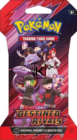 Pokémon Destined Rivals Blister Booster Balíček