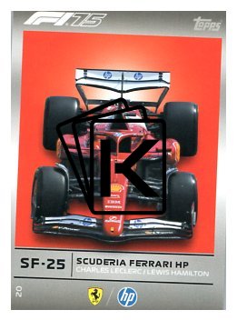 2025 Topps Turbo Attax F1Scuderia Ferrari HP 20	Team Car