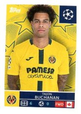 2025-26 Topps Champions League   Villarreal CF 479 Tajon Buchanan
