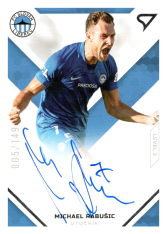 podpisová fotbalová kartička SportZoo 2020-21 Fortuna Liga Signed Stars Level 2 SS2-08 Michael Rabušic FC Slovan Liberec /149