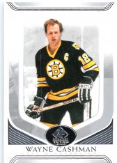 Hokejová karta 2020-21 Upper Deck SP Legends Signature Edition 22 Wayne Cashman - Boston Bruins