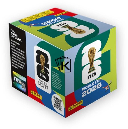 2026 Panini World Cup USA Box samolepek (50ks)