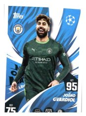 fotbalová kartička 2025-26 Topps Match Attax UCC 318 Joško Gvardiol (Manchester City)