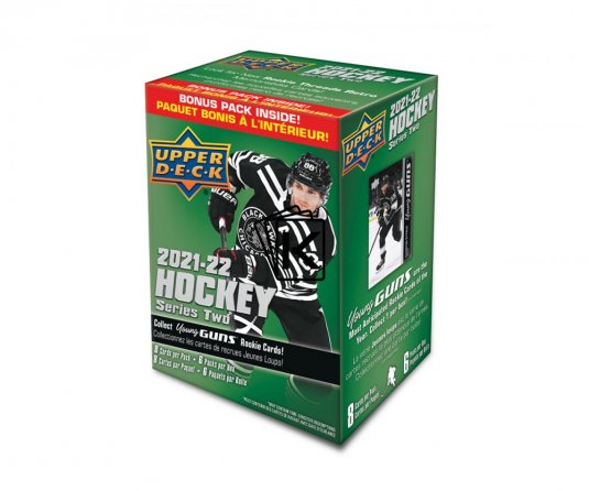 2021-22 Upper Deck Series 2 Hockey Blaster Box