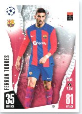 Fotbalová kartička 2023-24 Topps Match Attax UEFA Club Competitions 134 Ferran Torres FC Barcelona