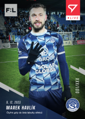 fotbalová kartička 2023-24 SportZoo Fortuna Liga Live L-21 Marek Havlík 1.FC Slovácko /71