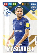 Fotbalová kartička Panini Adrenalyn XL FIFA 365 - 2020 Team Mate 220 Omar Mascarell Schalke 04