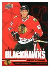 2025-26 Upper Deck Centennial Chicago Blackhawks 5 Marian Hossa