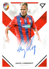 podepsaná fotbalová kartička SportZoo 2020-21 Fortuna Liga Signed Stars Level 2 SS2-09 David Limberský FC Viktoria Plzeň /149