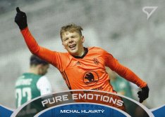 fotbalová kartička 2021-22 SportZoo Fortuna Liga Serie 2 Pure Emotions PE-12 Michal Hlavatý FK Mladá Boleslav