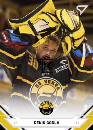 hokejová kartička 2021-22 SportZoo Tipsport Extraliga 199 Denis Godla HC Verva Litvínov