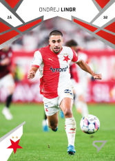 Fotbalová kartička 2024-25 SportZoo Chance Liga Serie 2 SK Slavia Praha 211 ONDŘEJ LINGR