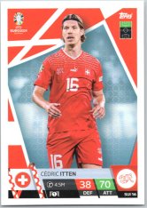 fotbalová karta Topps Match Attax EURO 2024 SUI16 Cédric Itten (Switzerland)