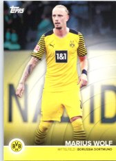 Fotbalová kartička 2021-22 Topps Borrusia Dortmund BVB MW Marius Wolf