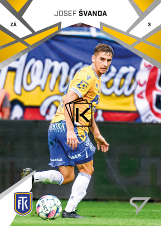 Fotbalová kartička 2024-25 SportZoo Chance Liga Serie 2 FK Teplice 277 JOSEF ŠVANDA