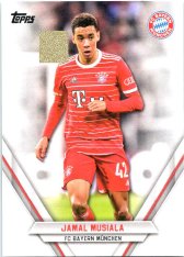 Fotbalová kartička 2022-23 Topps FC Bayern Munchen Team set FCB-JM Jamal Musiala