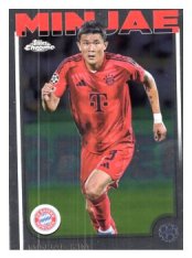 fotbalová kartička 2024-25 Topps Chrome UCC 55 Minjae Kim, FC Bayern München