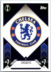 fotbalová kartička 2024-25 Topps Match Attax UEFA Club Competitions  82 Team Badge (Chelsea)