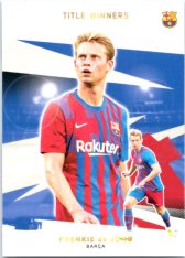 2021 Topps FC Barcelona Iconic Moments 46 Frennie De Jong
