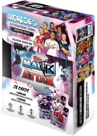 2025-26 Topps Match Attax UEFA Club Competitions Mini Tin Set