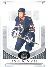 Hokejová karta 2020-21 Upper Deck SP Legends Signature Edition 30 Janne Niinimaa - Edmonton Oilers