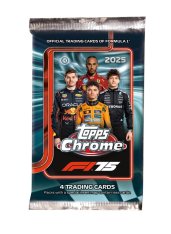 2025 Topps Chrome Formula 1 Hobby Balíček