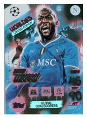 fotbalová kartička 2025-26 Topps Match Attax UCC Worldies Limited Edition - Global Goalscorers (Booster Tin 2) WLE 6 Romelu Lukaku (SSC Napoli)