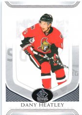 Hokejová karta 2020-21 Upper Deck SP Legends Signature Edition 156 Dany Heatley - Ottawa Senators