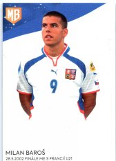 2023 Pro Arena Milan Baroš My Journey RU23 Vítěz EURO U21 Česká Reprezentace