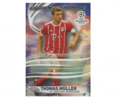 Fotbalová kartička Topps Chrome 2017-18 Champions League Lightning Strike LS-Thomas Muller FC Bayern Munchen
