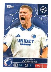 2025-26 Topps Champions League  F.C. Copenhagen 501 Andreas Cornelius