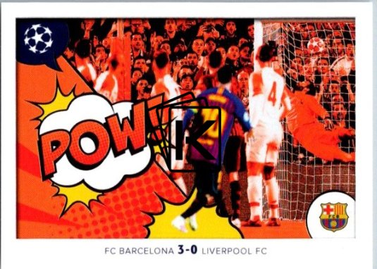 2024-25 Topps Champions League Memories That Stick 392 Lionel Messi (FC Barcelona) 2019