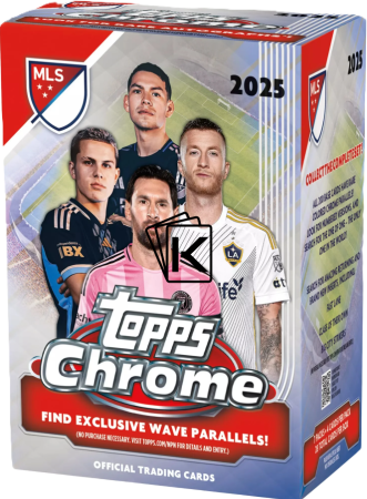 2025 Topps Chrome MLS Blaster Box